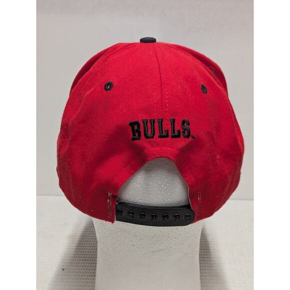 Vintage Chicago Bulls New Era Snapback Hat Cap DUPONT PRO MODEL Made In USA - Picture 5 of 8